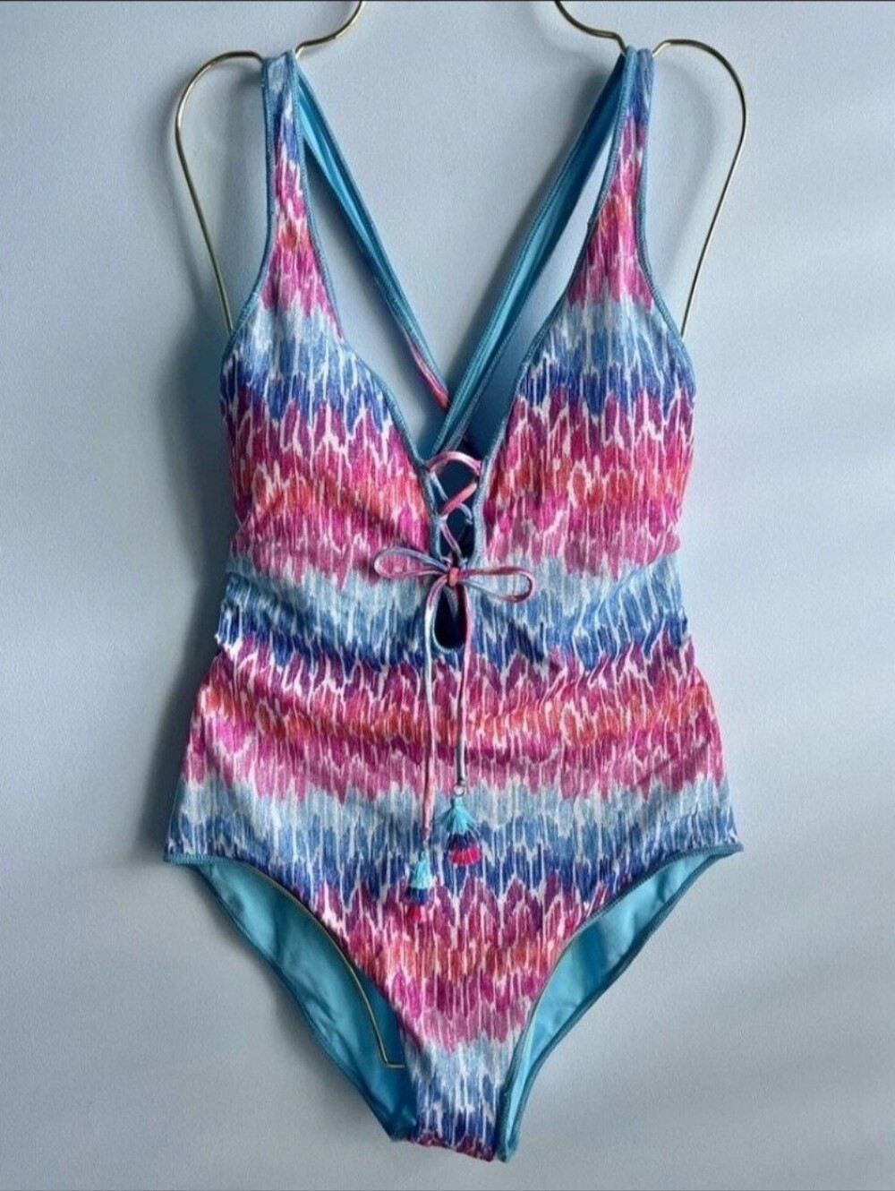 Becca Women's Joshua Tree One-Piece Swimsuit Large New